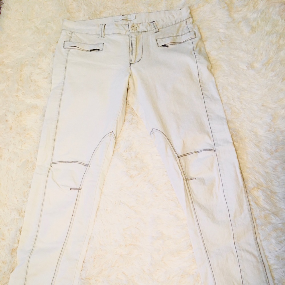 Part Two Cream Rider Cut Denim